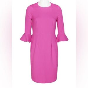 Donna Morgan Bell-Sleeve Dress